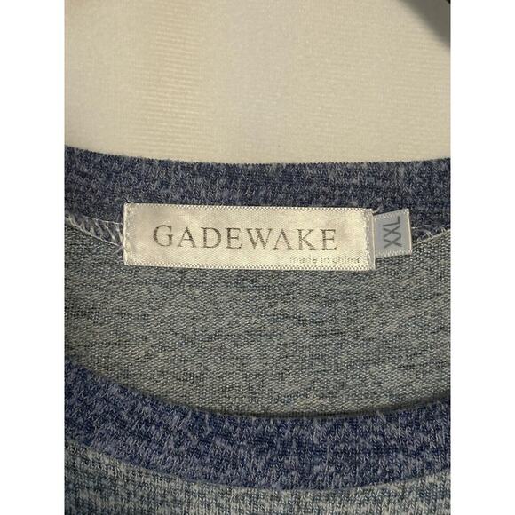 Gadewake Blue Fleece Long Sleeved Shirt | XXL - Picture 4 of 4